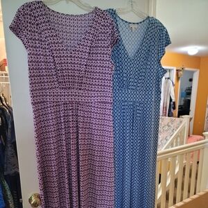 Two Maxi Length Dresses